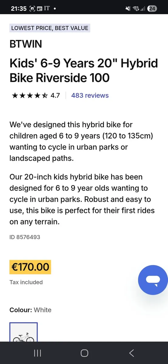 Brand new 20 inch hybrid - Image 3