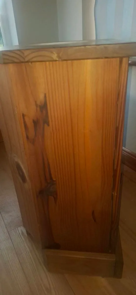 Mexcian pine corner tv unit - Image 4