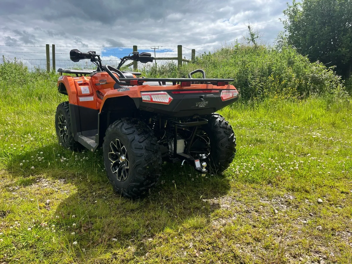 2026 450 cc yoki beast farm quad - Image 2