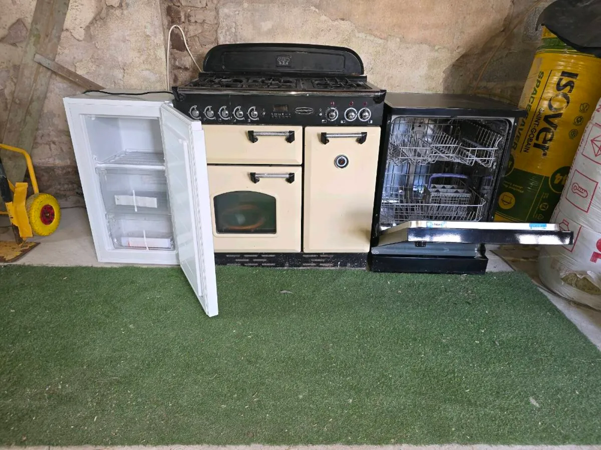 Stanley range master cooker, Freezer, Dishwasher. - Image 4