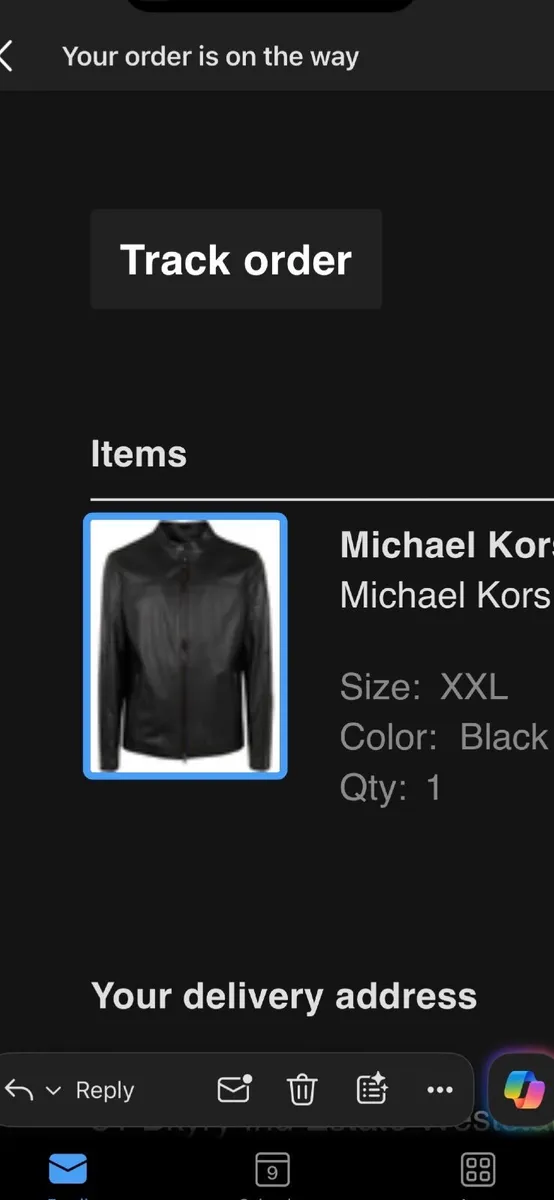 Leather jacket - Image 1