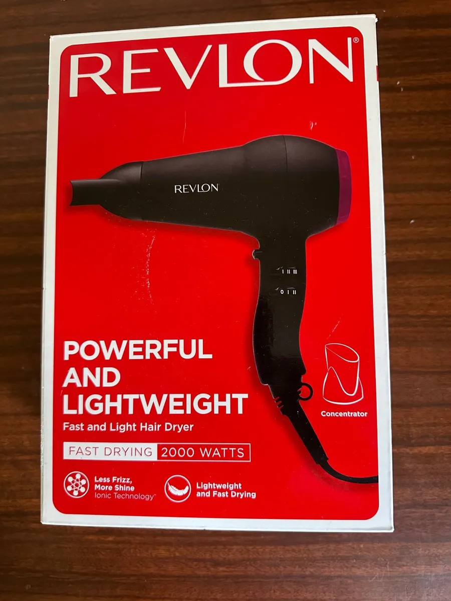 Hair dryer Revlon 2000 watts - Image 1