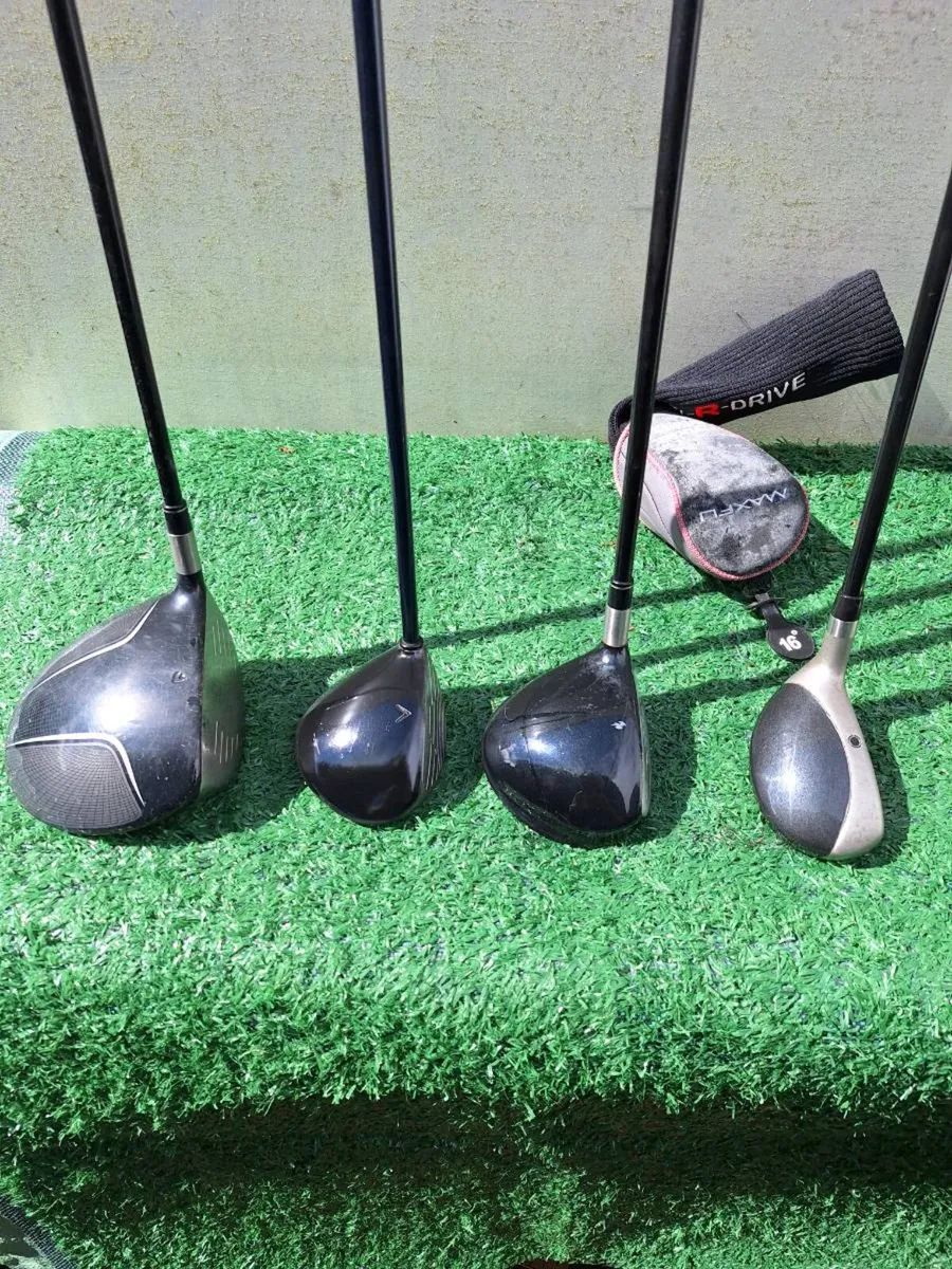 Golf clubs, Taylormade set and bag - Image 2