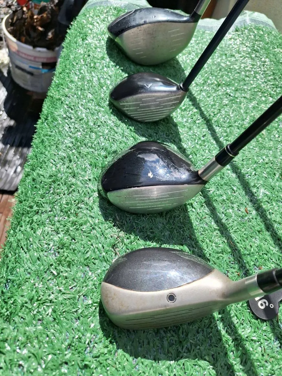 Golf clubs, Taylormade set and bag - Image 3