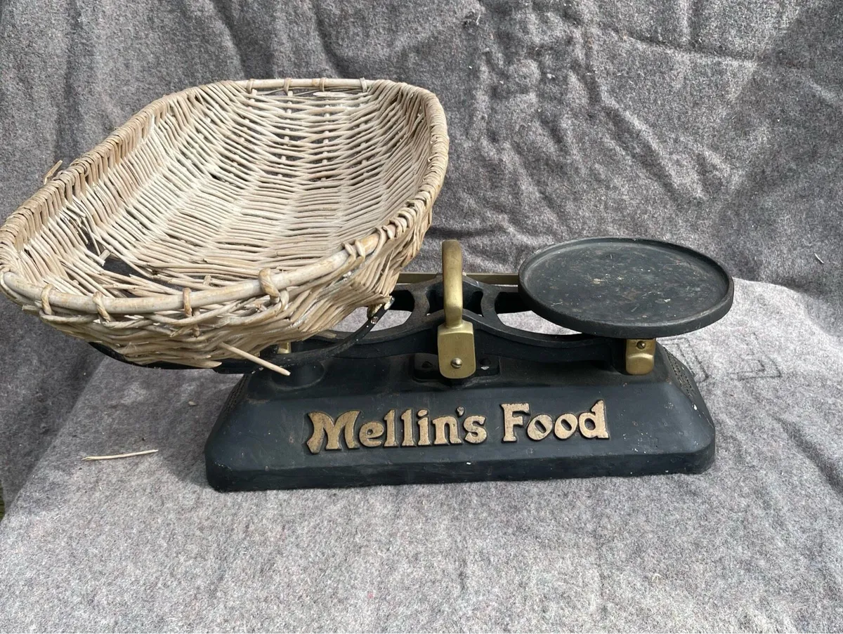 Antique large food scales - Image 4