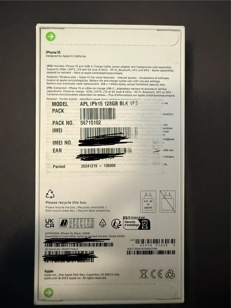 iPhone 15 128gb unlocked New - Image 2