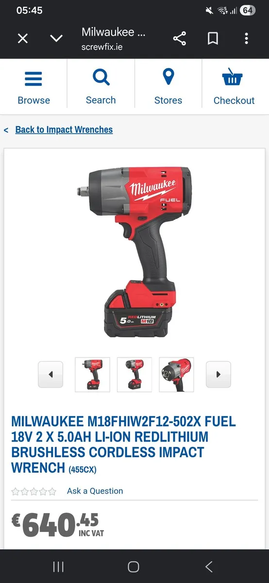 Milwaukwe impack wrench - Image 2
