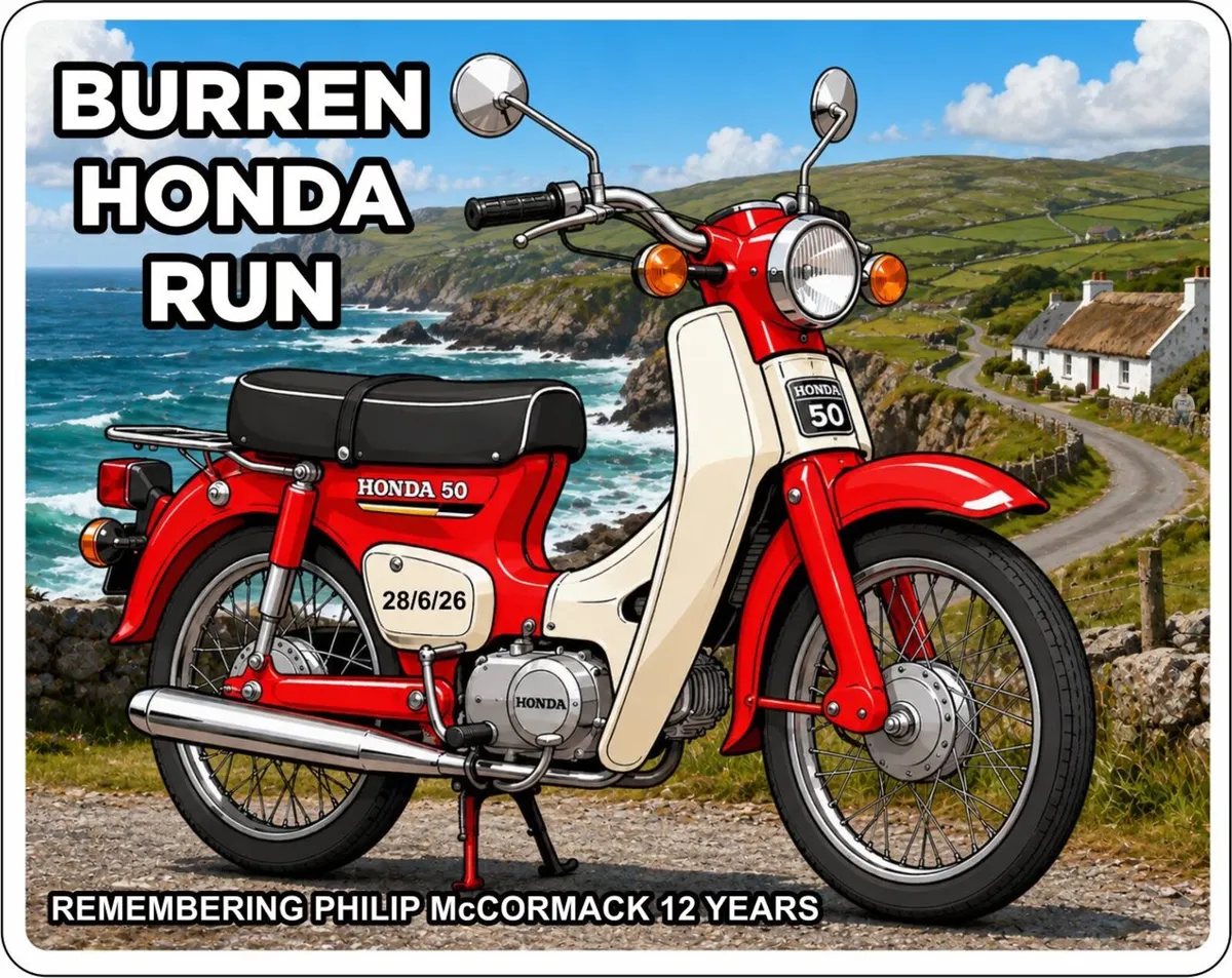 THE BURREN HONDA RUN 28th June - Image 1