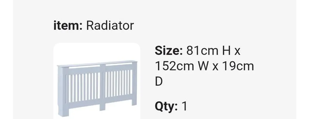 Radiator Cover - Image 1