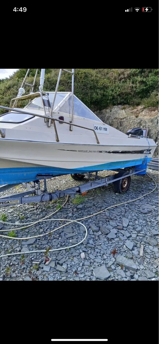 Boat with  70hp engine quick sale - Image 2