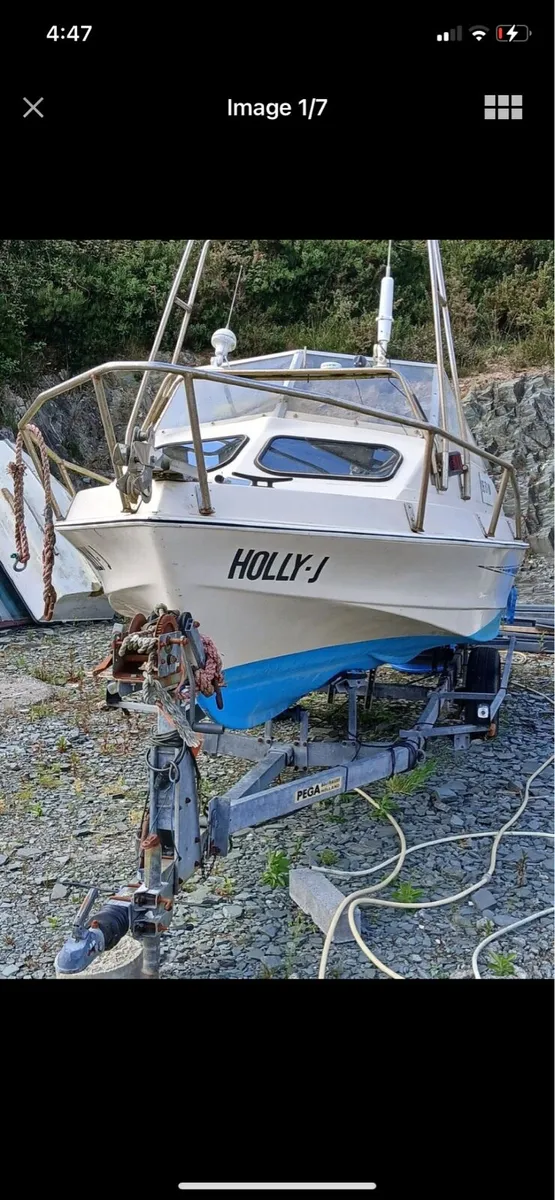 Boat with  70hp engine quick sale - Image 3