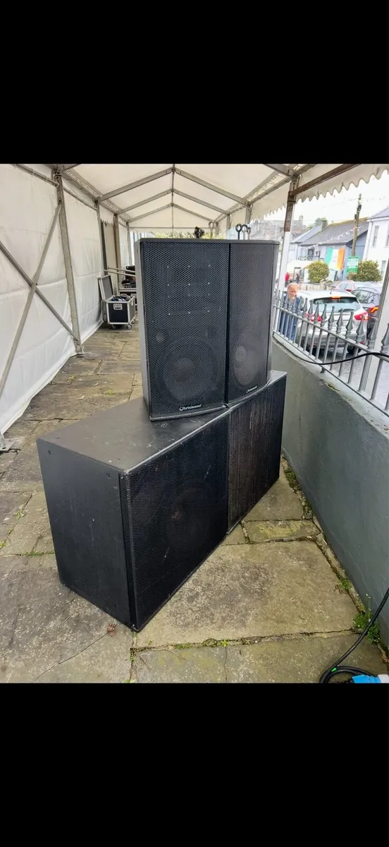 Speakers Turbosound tops & Subs - Image 2