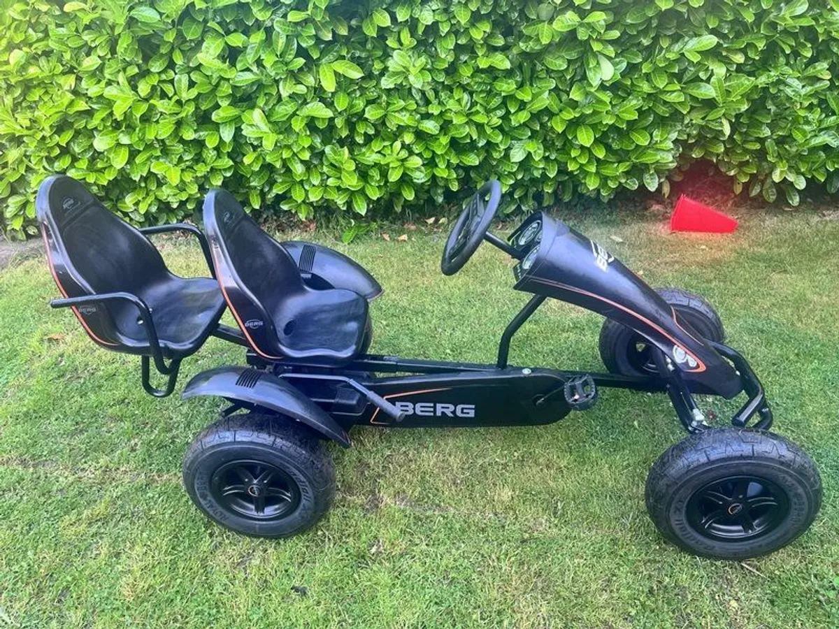 Berg Xl Black Edition Bfr Go-kart W/ Extra Seat - Image 2
