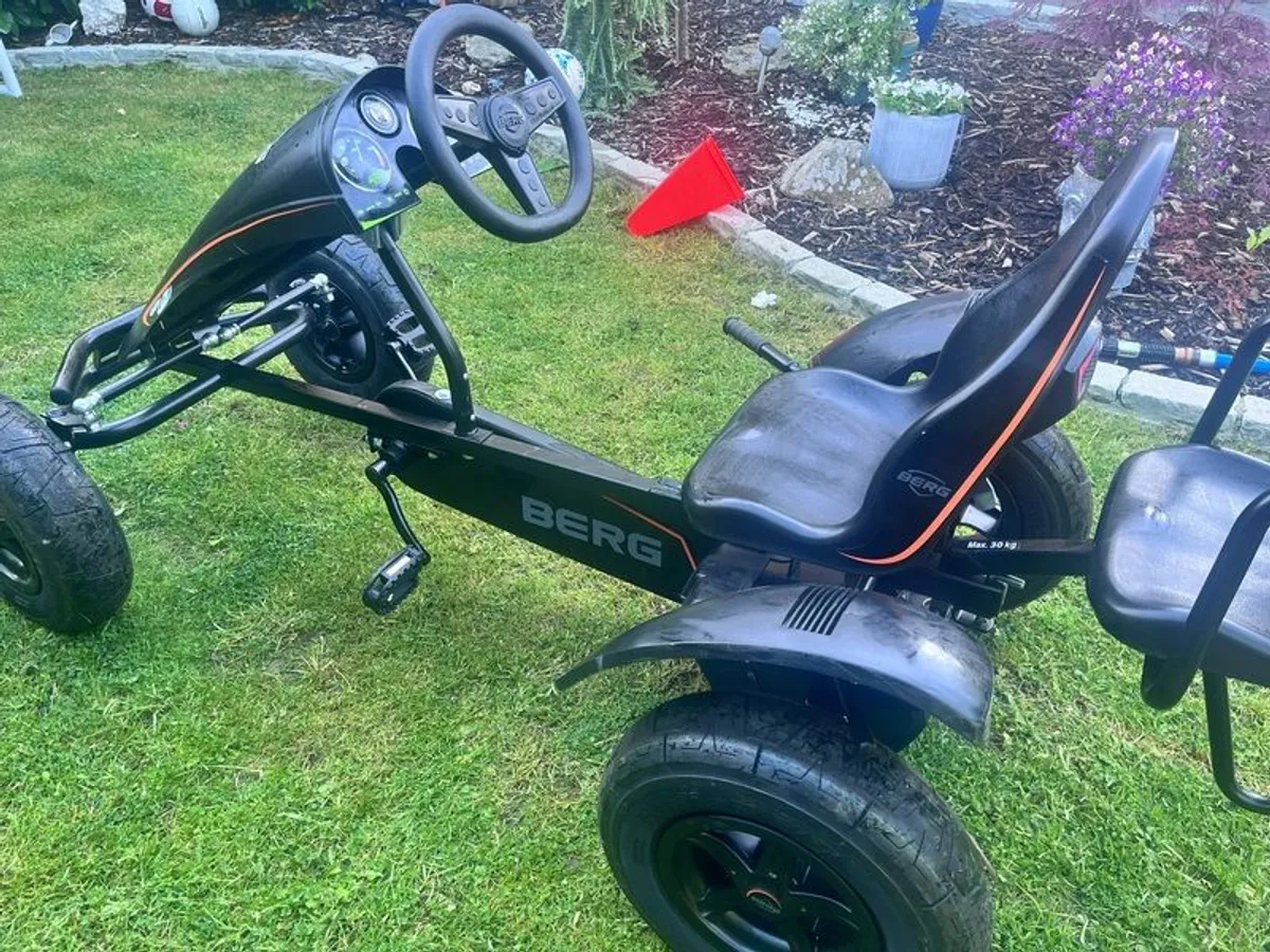 Berg Xl Black Edition Bfr Go-kart W/ Extra Seat - Image 3