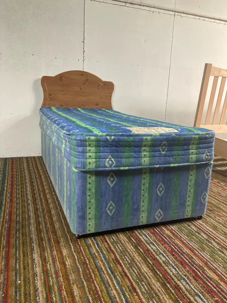 3' Divan Set with Headboard - Image 3