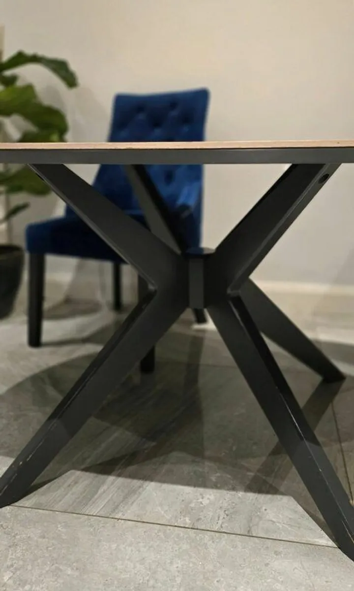 Dining set - oval table to 6 chairs - Image 3
