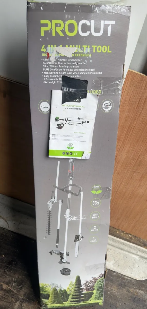 MultiTool 4in1 Hedge cutter Strimmer Chain saw - Image 2