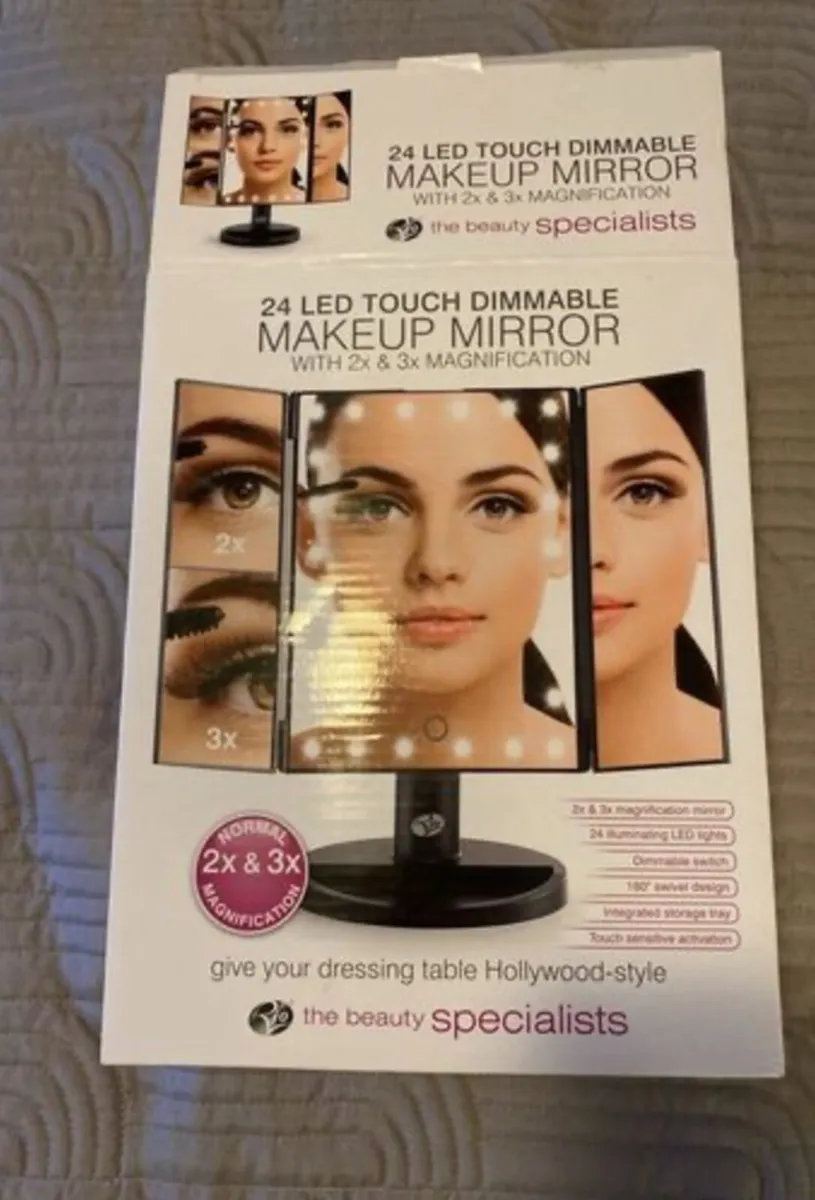 24 LED Make-Up Mirror - Image 1