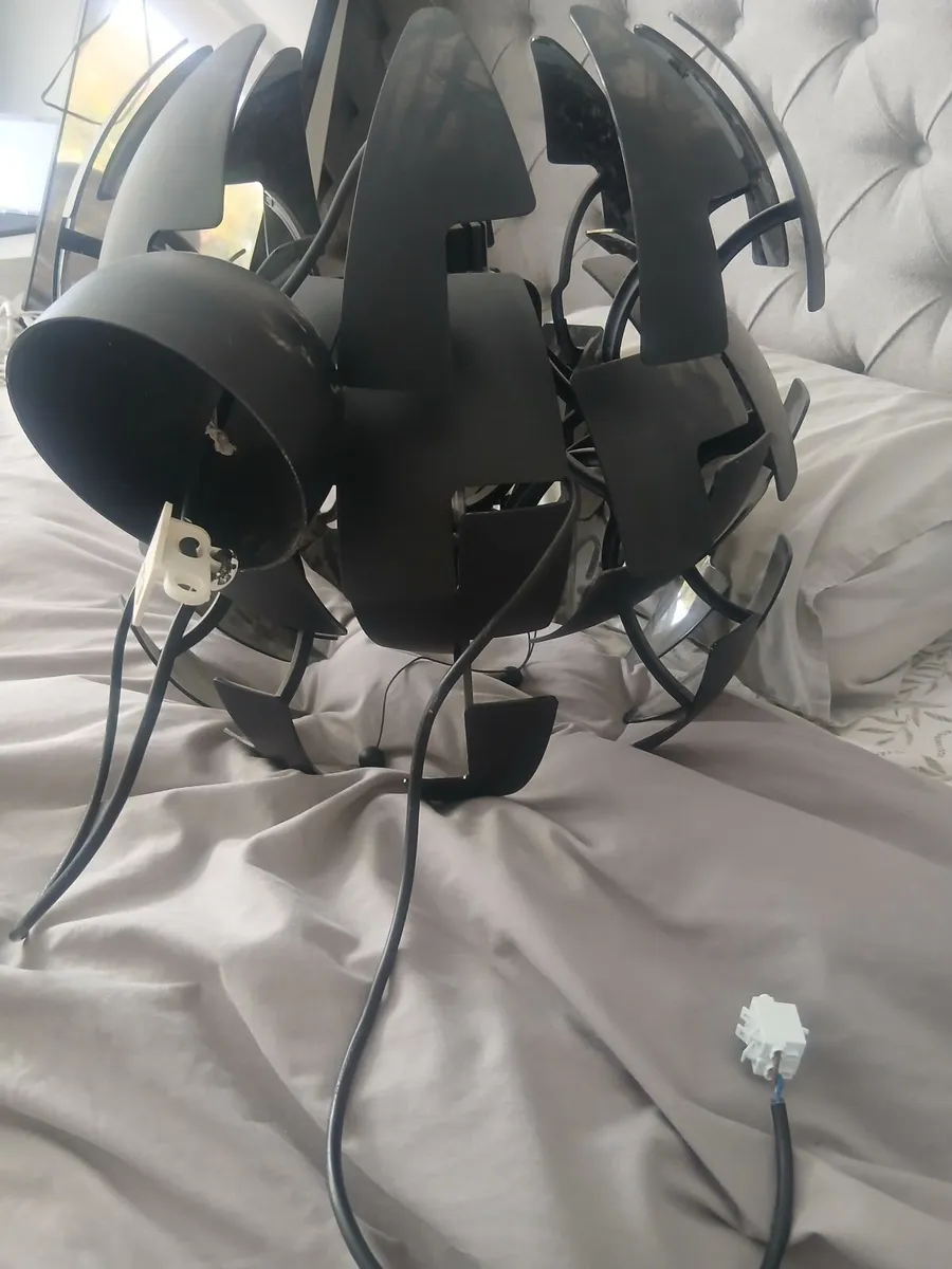 Ikea light fitting - black - Image 3
