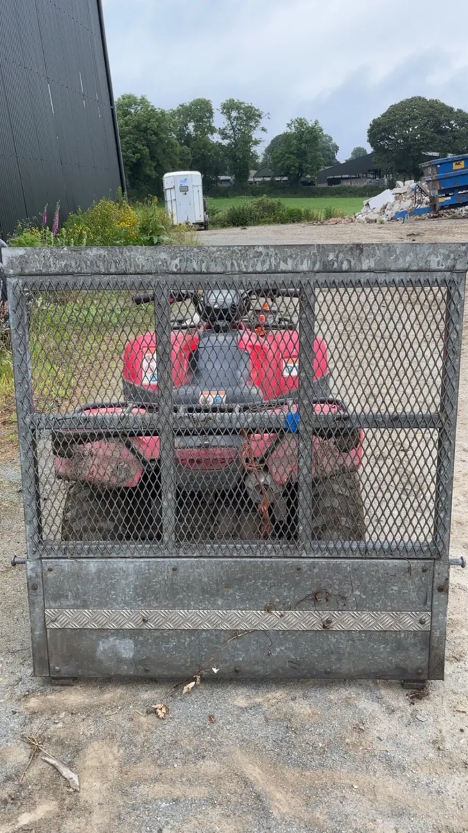 Back door off small trailer - Image 2