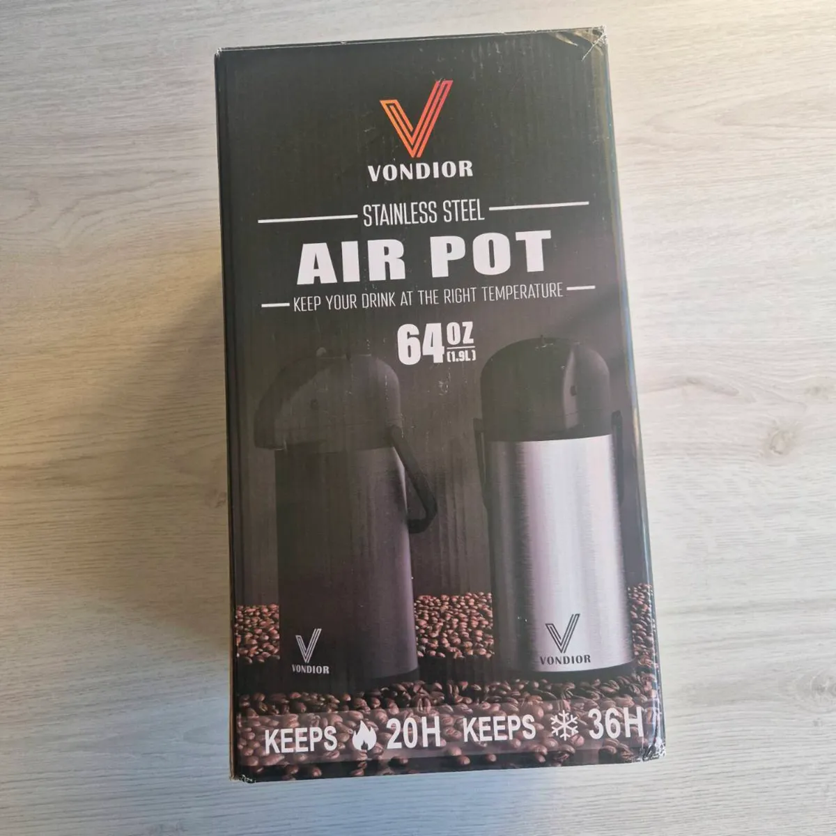 offee Thermos Pump, 1.9L, Brand New - Image 2