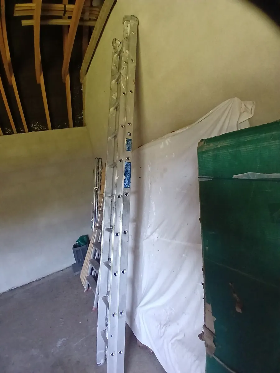Stradbally Ladders Ltd. 2-Part Aluminium Extension - Image 1