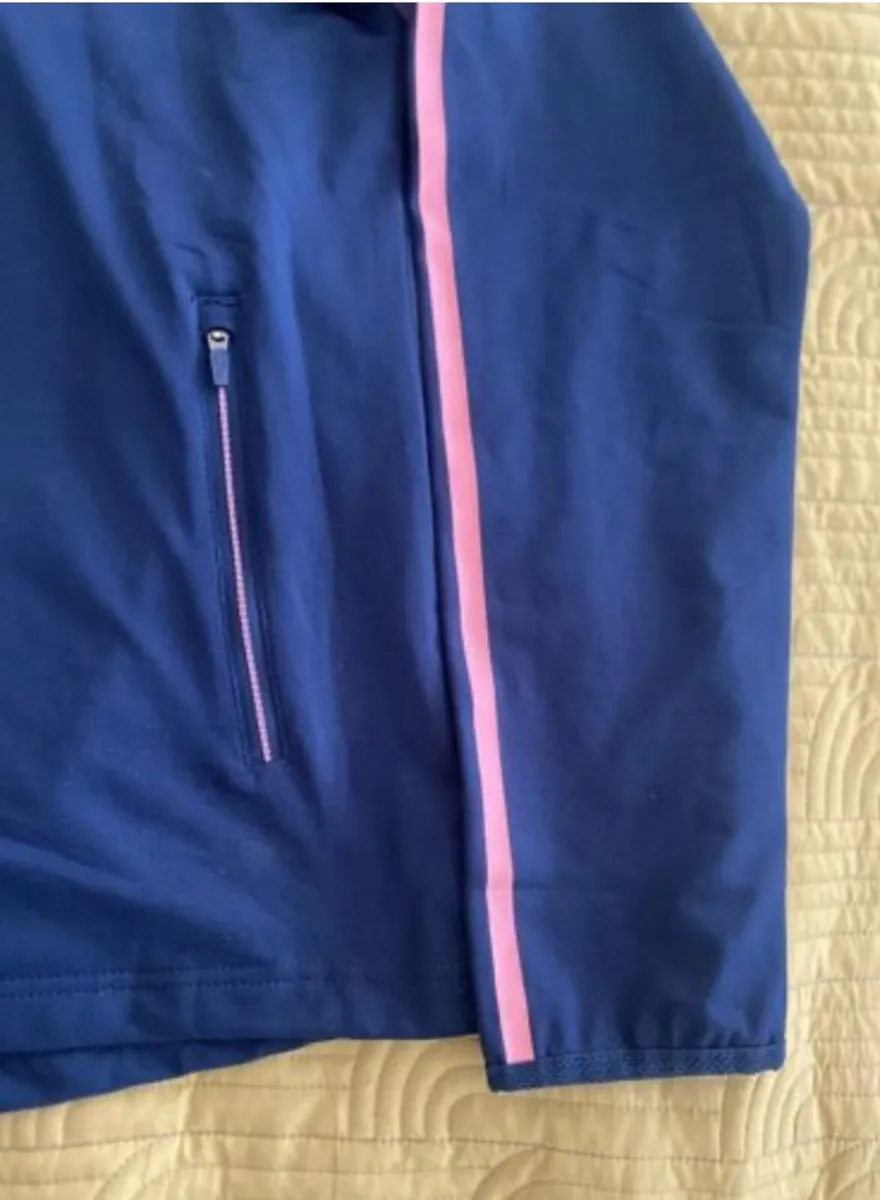 Cork GAA Rockway Brushed Half Zip Top Ladies NAVY - Image 4