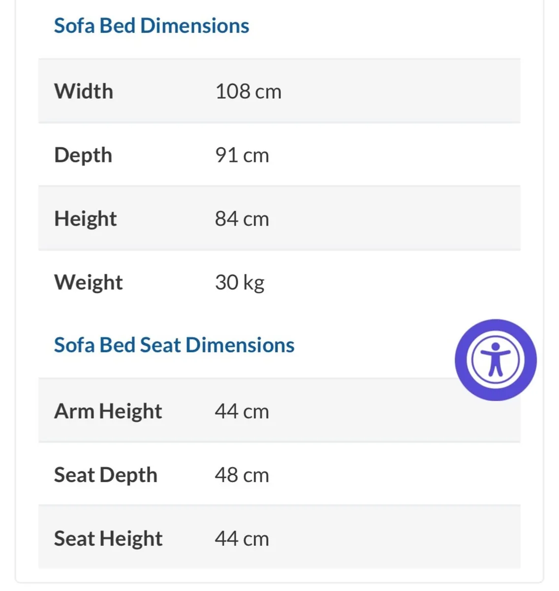 Sofa bed - Image 4