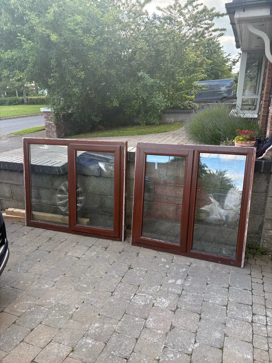Teak windows