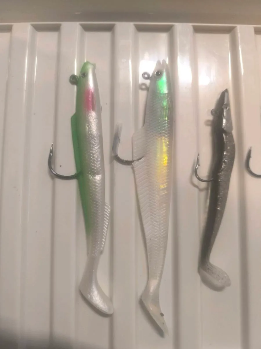 Boxed weighted sandeel lures Pollack,cod,Ling - Image 3