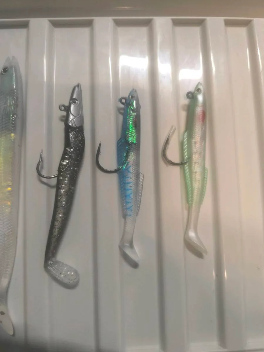 Boxed weighted sandeel lures Pollack,cod,Ling - Image 4