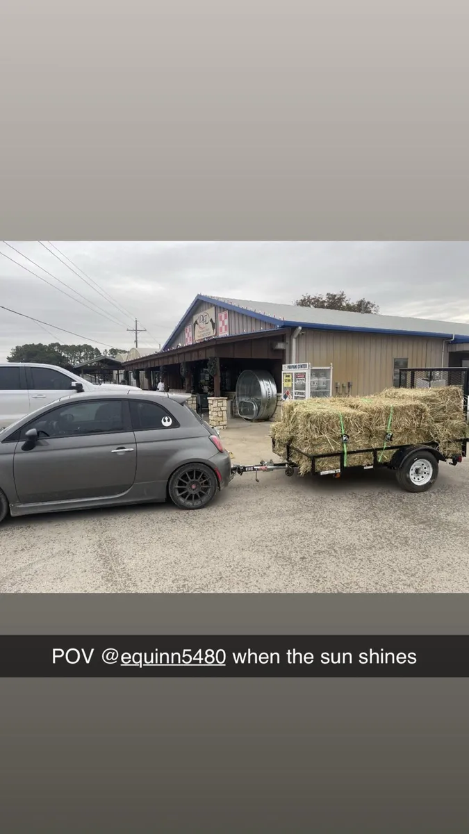 Hay bales