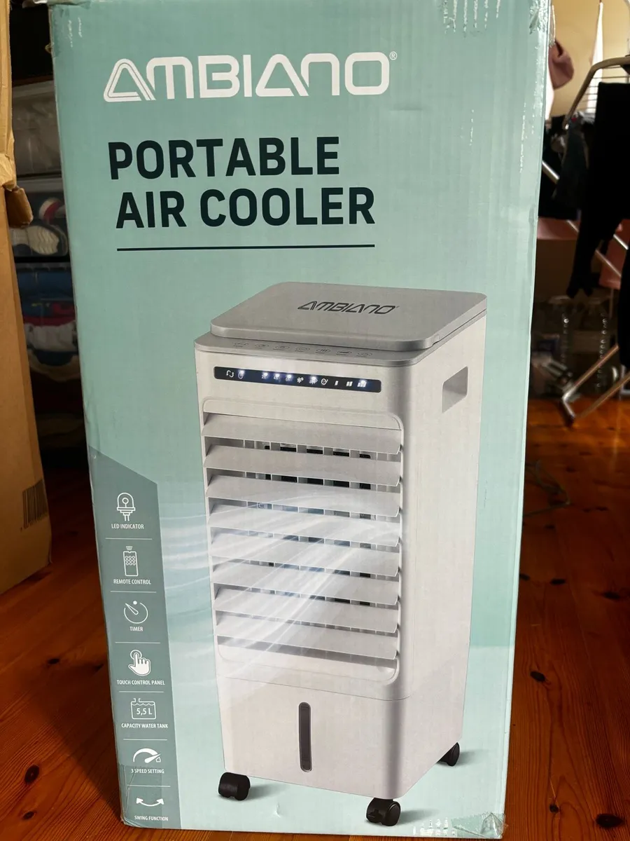 Portable Air Cooler 230V with remote. - Image 2