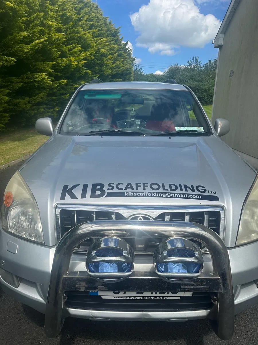 2007 Land Cruiser LWB 3lt D4D automatic crash dama - Image 2