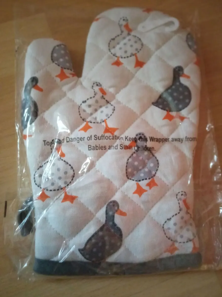 4 Placemats & 1 Oven Glove - Image 3