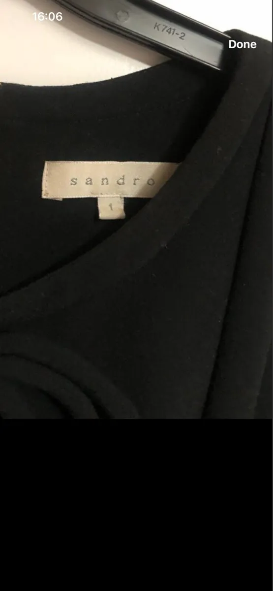 Ladies Sandro dress size 1 €15 - Image 3