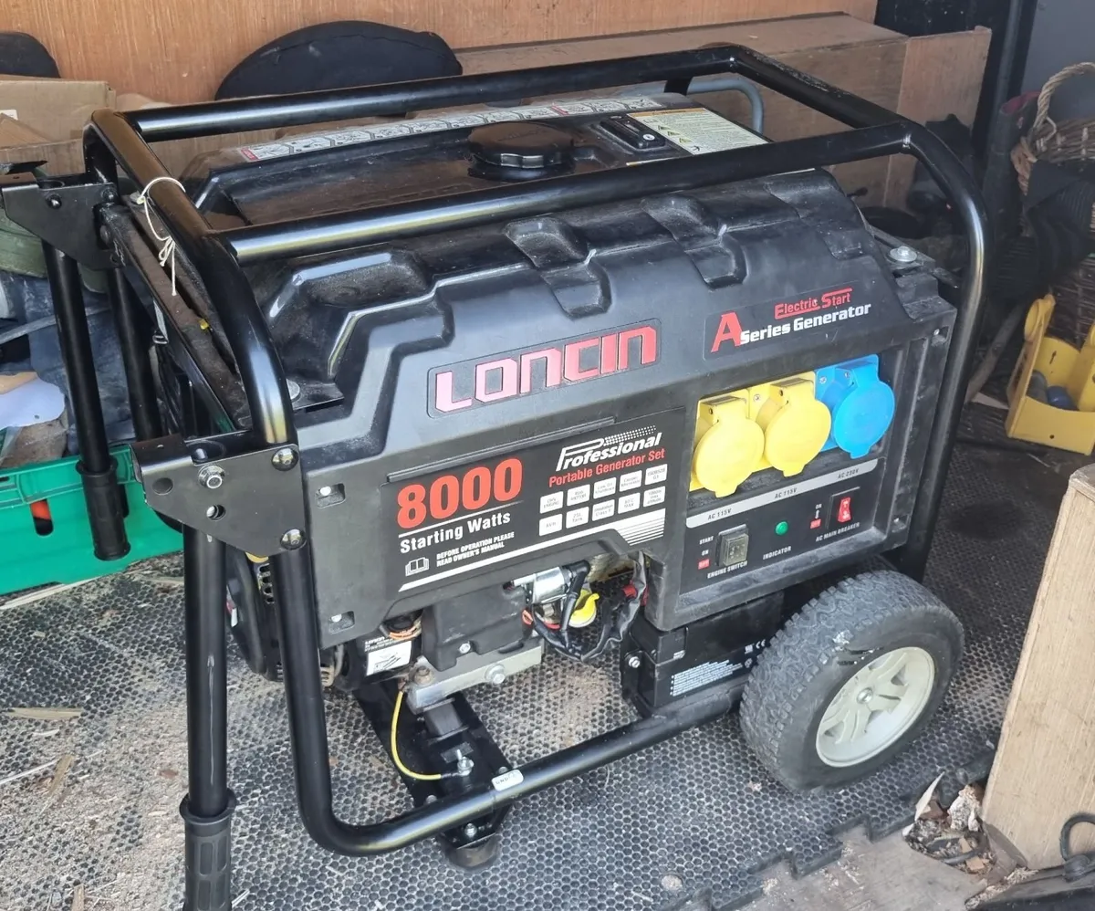 LONCIN LC8000 8KVA Petrol Generator E Start