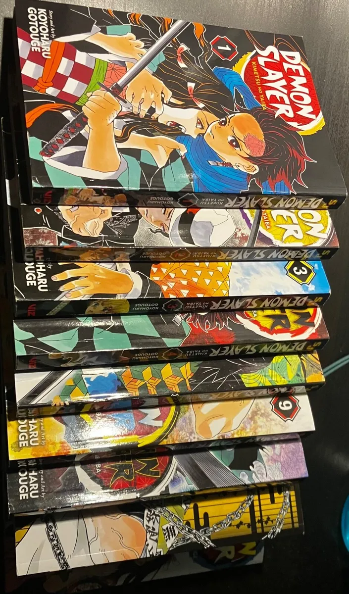 Demon Slayer Manga (Vol1-5,9,10,15,23) - Image 2