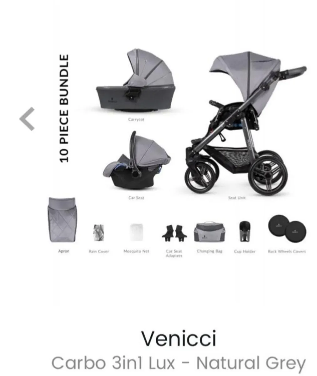 Venicci Carbo 3n1 LuxTravel System - Image 2