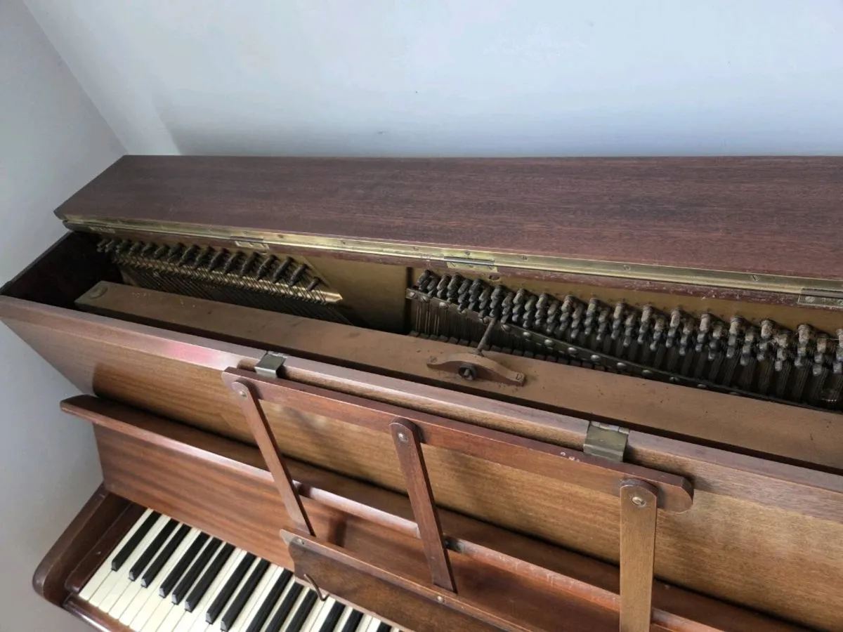 Antique Hicks Upright Piano - Image 4