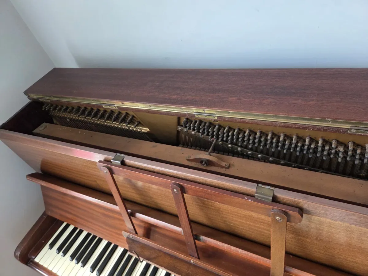 Antique Hicks Upright Piano - Image 3