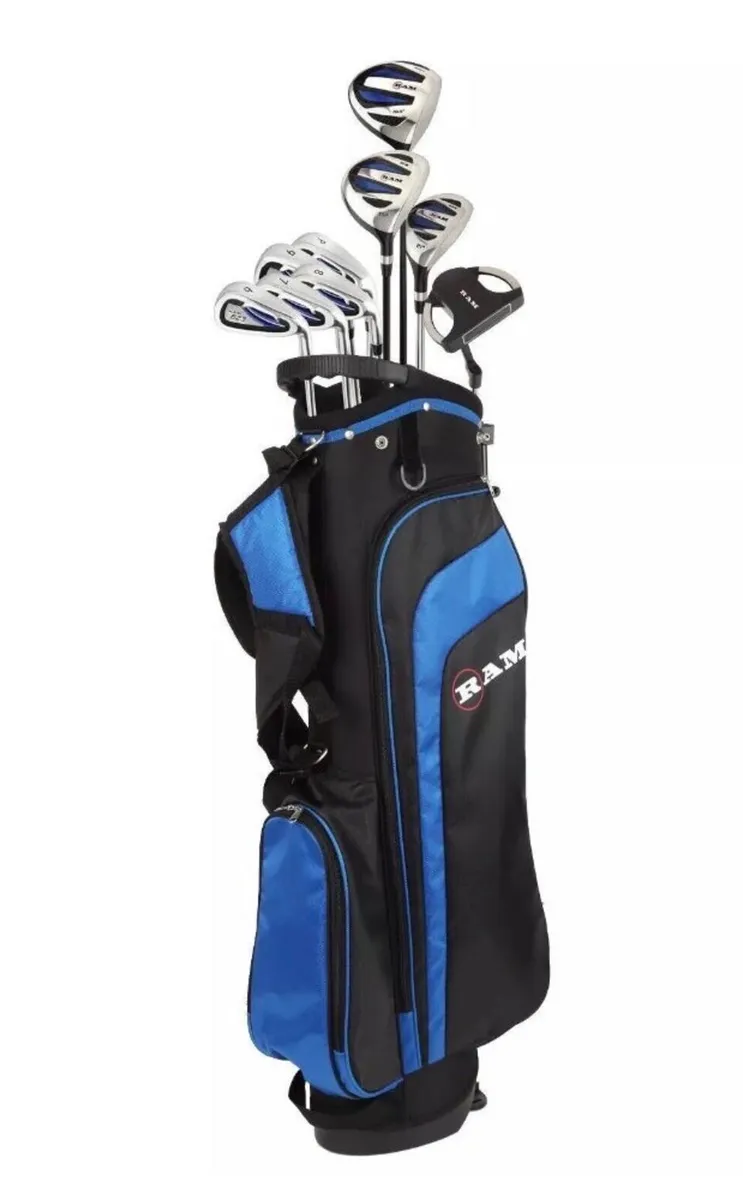 NEW Mens Ram EZ3 Golf Clubs Set & Bag - Image 1