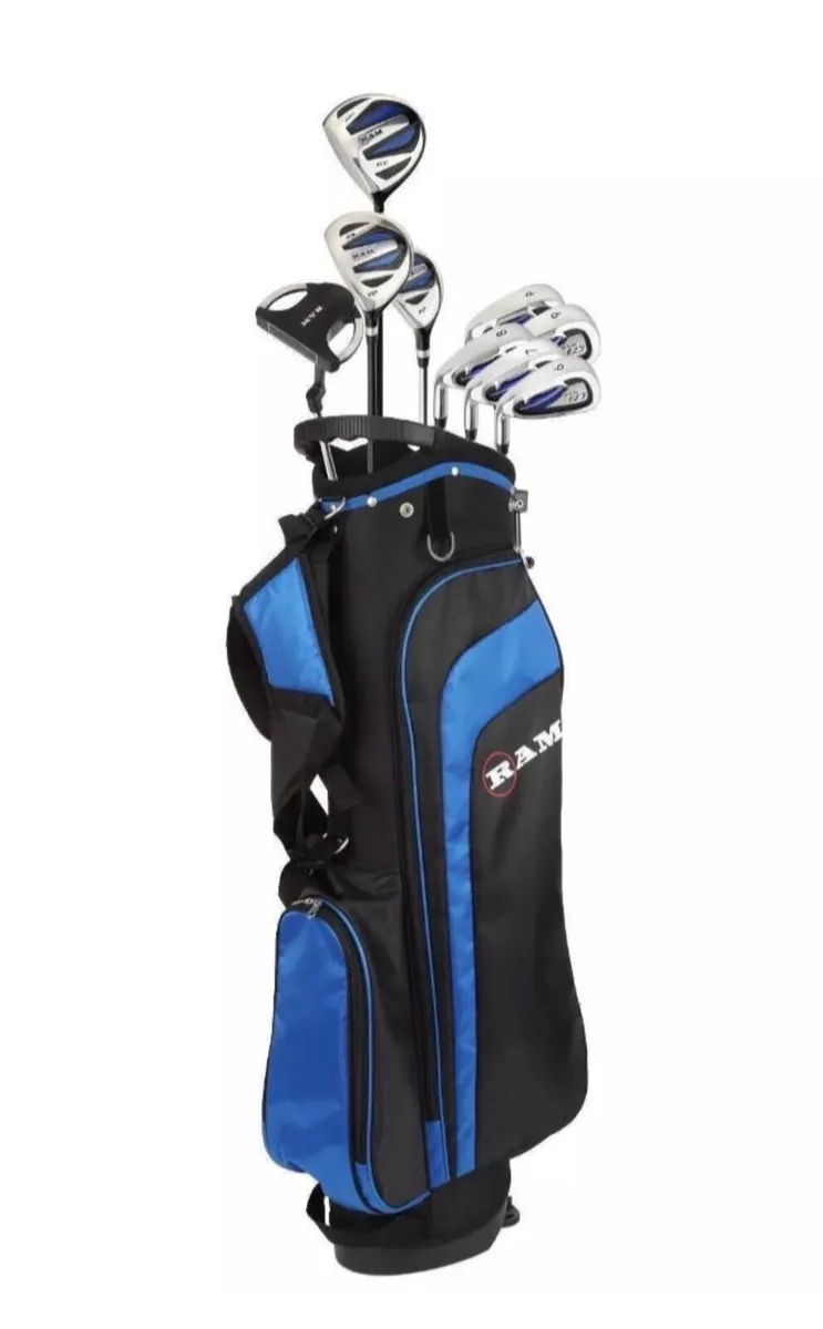 NEW Men’s Golf Clubs Set & Bag RAM Ez3 - Image 2