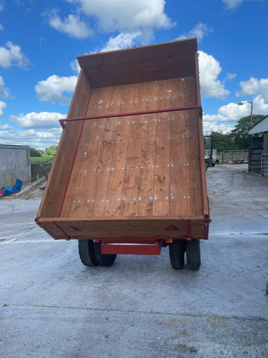 Tipper trailer 10 x 6.6 ft - Image 4