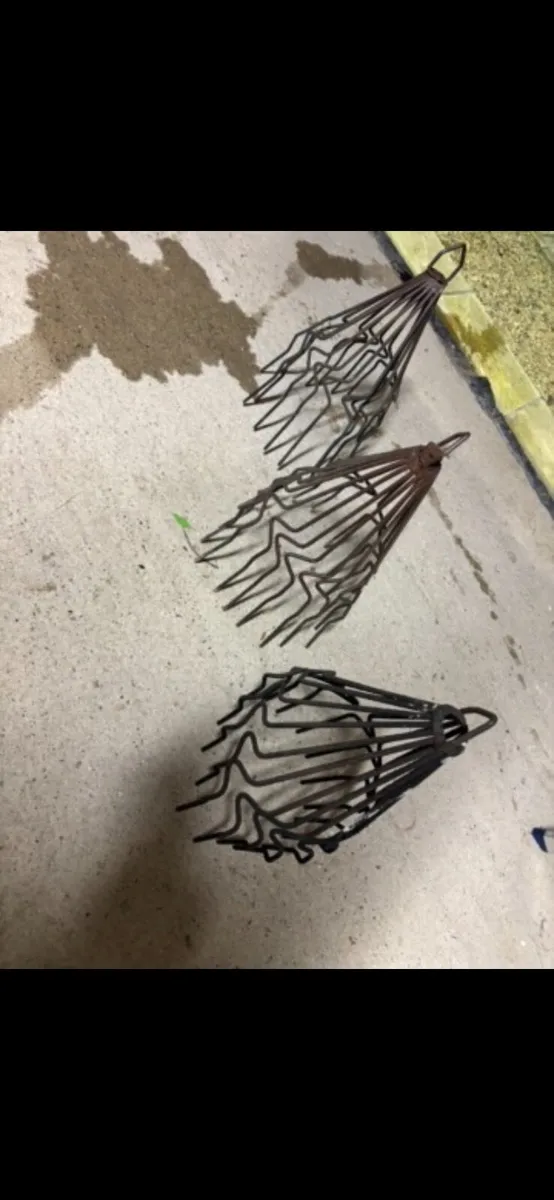 Chimney cowls x 3 FOC collect Gorey