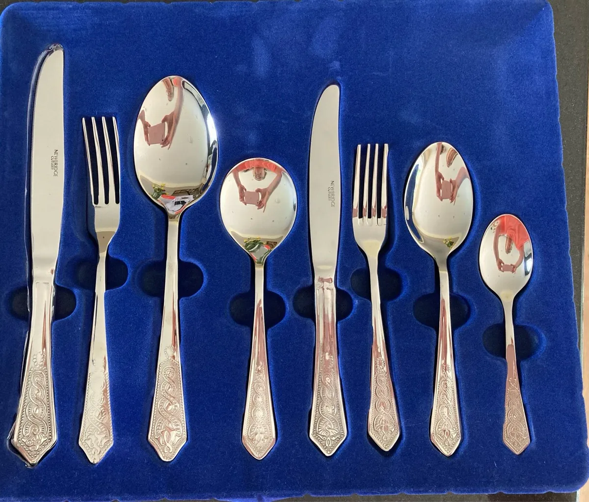 Newbridge 44 piece Celtic cutlery set - Image 1