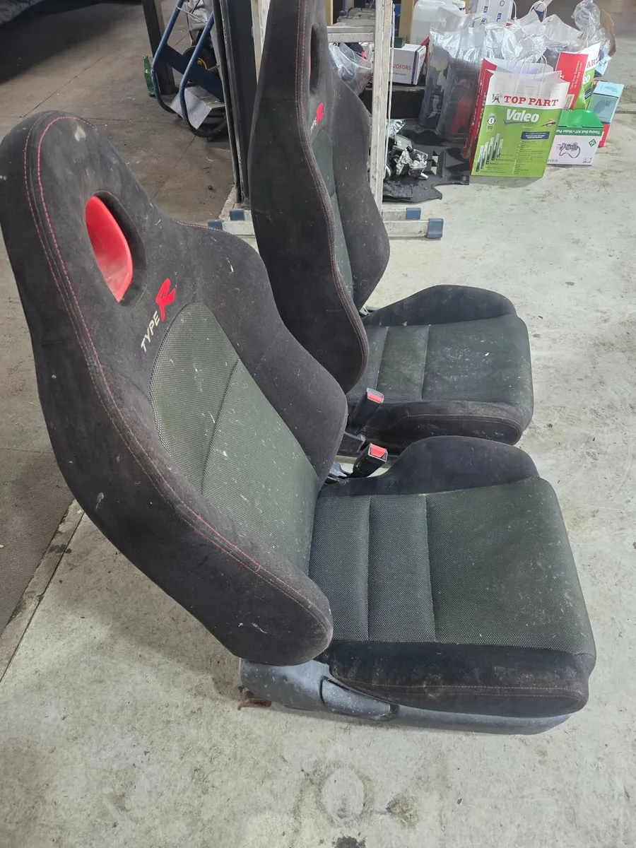 Seats right/left Honda Civic EP1 EP2 EP3 Type R ye - Image 3