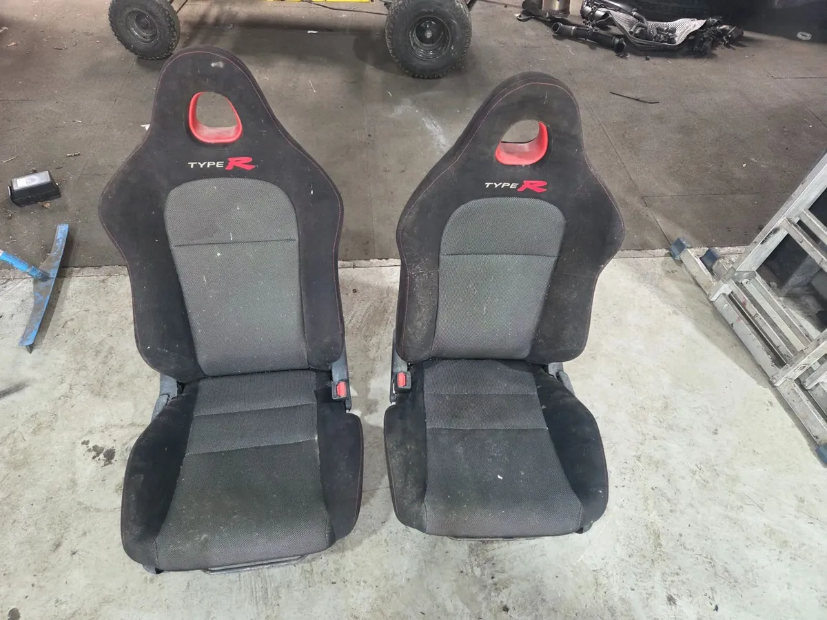 Seats right/left Honda Civic EP1 EP2 EP3 Type R ye - Image 4