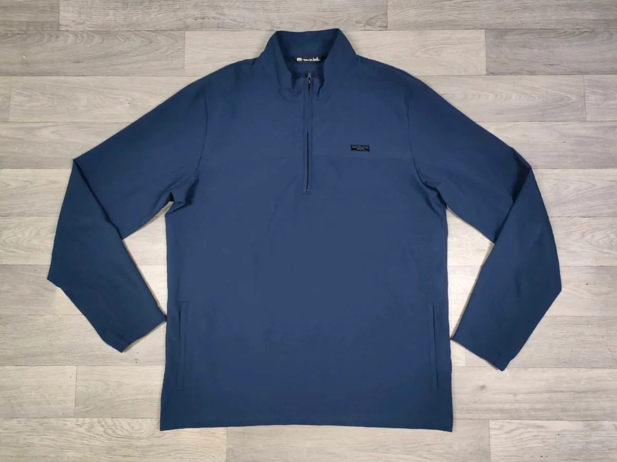 Travis Mathew Half Zip Golf Jacket Top Mens Large - Image 1