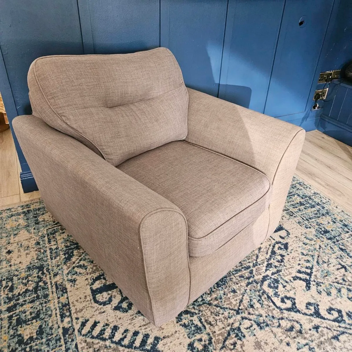 DFS Corner sofa bed with Armchair - Image 4